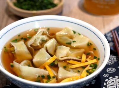 專治沒胃口——豬油薺菜湯餛飩